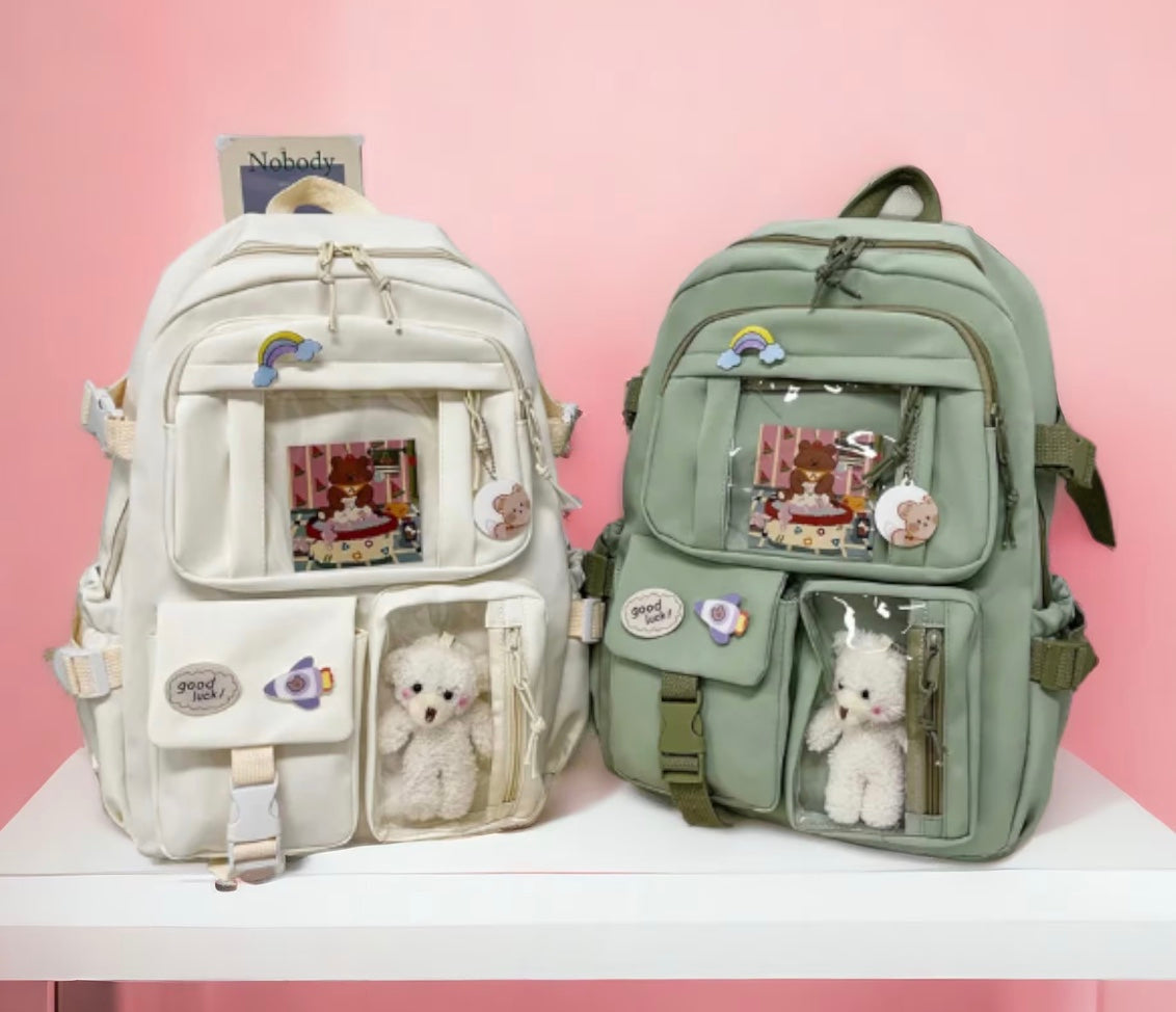 Cute Teddy Backpack