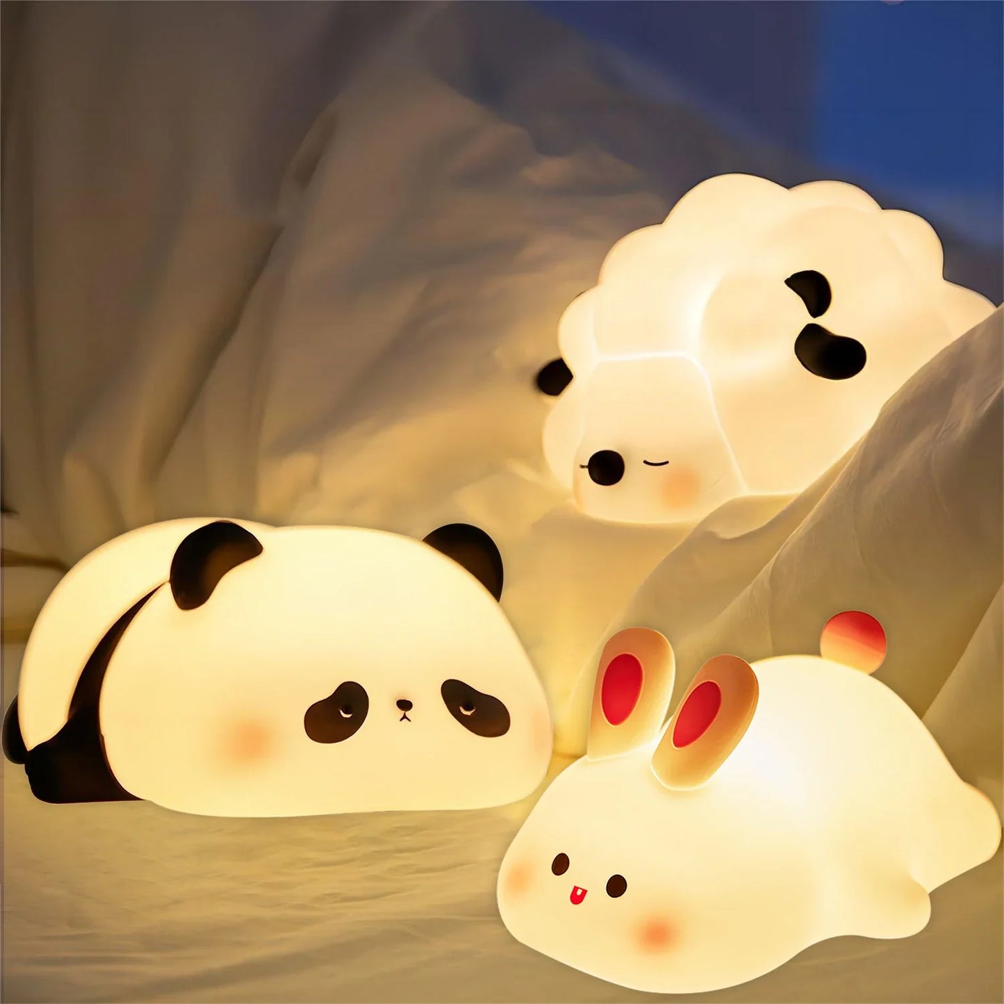 LuminousPals™ Animal-Shaped LED Night Lights