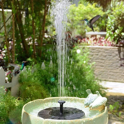 Sunflow™  Solar-Powered Water Fountain